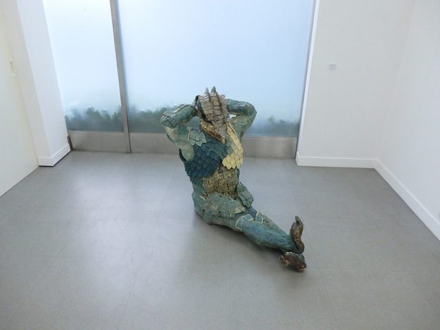 「ふぃ～」 陶 H950×W700×D1000mm 2025