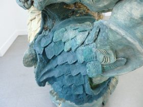 「ふぃ～」 陶 H950×W700×D1000mm 2025