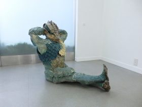 「ふぃ～」 陶 H950×W700×D1000mm 2025