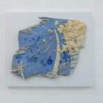 「あの頃は」 陶、金具、木材　2025