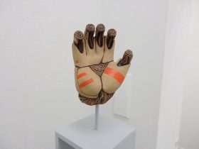 「Flowing Energy」陶　H240×W150×D150mm　2025