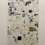 「TOWN TALK」陶、釉薬、木材　H1440×W900×D45mm　2025