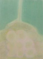 「はなれていく」顔料、アクリル、麻布　2025