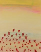 「はなれていく」顔料、アクリル、麻布　2025