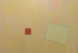 「はなれていく」顔料、アクリル、麻布　2025